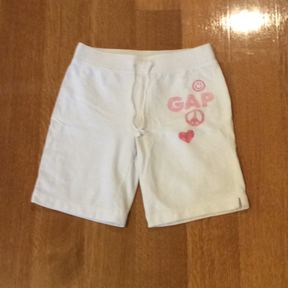 GapKids - Girls White Shorts - Size L(10 Year)
